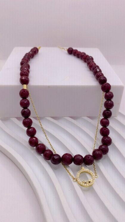 Τσόκερ “Bordeaux Glow”