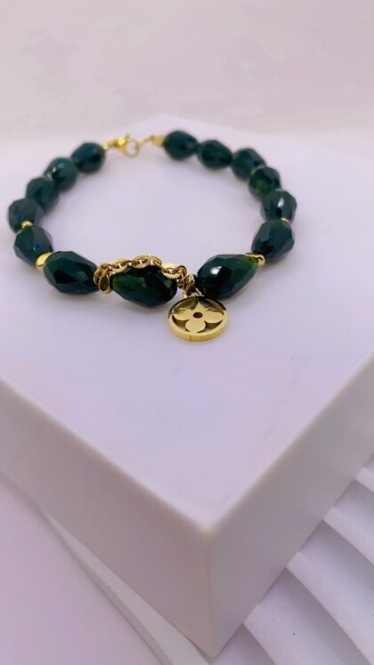 Βραχιόλι “Emerald Bloom”