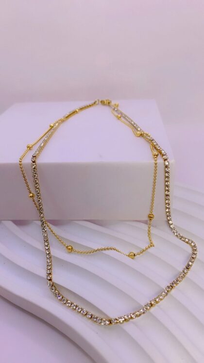 Κολιέ “Double Glow”