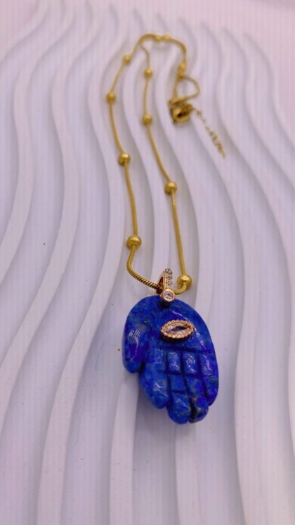 Κολιέ “Mystic Hamsa”