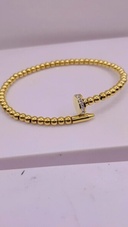 Χειροπέδα Καρφί με Ζιργκόν